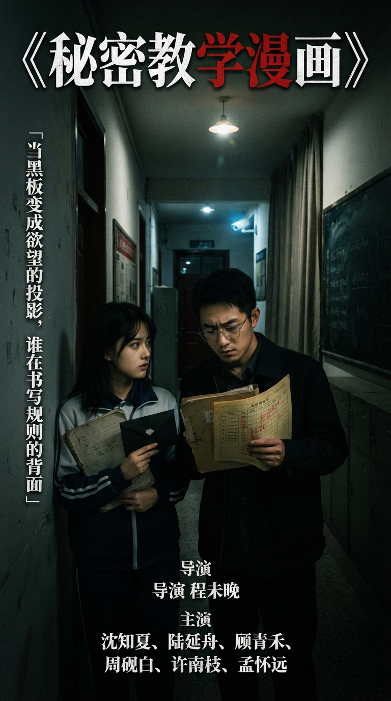 《秘密教学漫画》海报